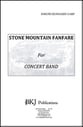 Stone Mountain Fanfare Concert Band sheet music cover